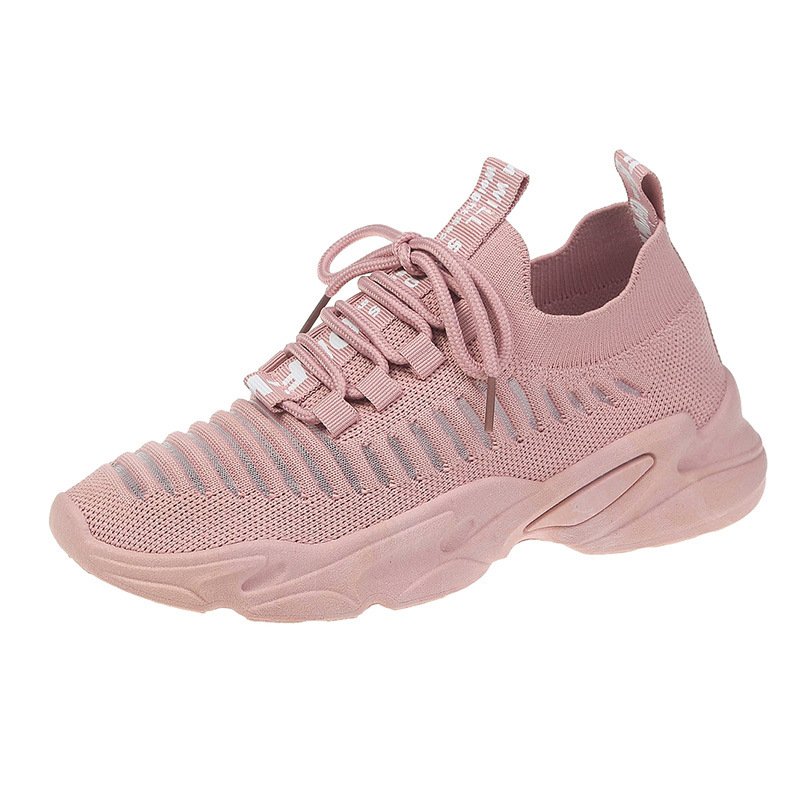 Breathable sports shoes female street shooting super fire casual shoes female students 2021 summer new women's shoes