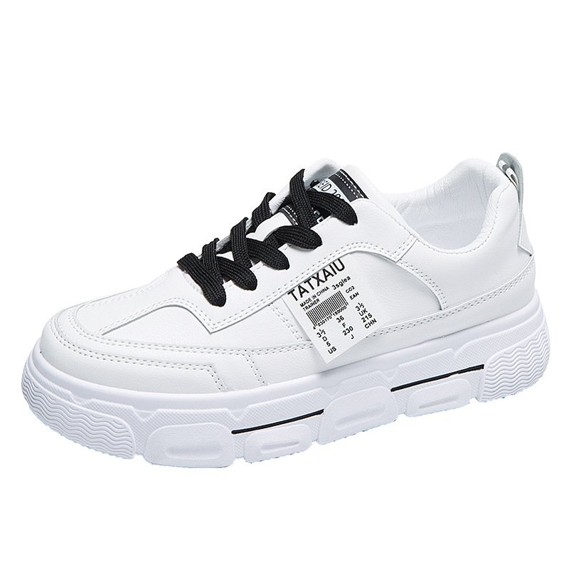 Little white shoes female 2021 spring new student board shoes female increased breathable casual shoes women's shoes